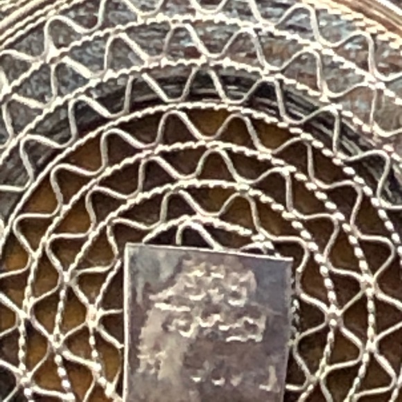 Vintage sterling tigers eye necklace set - Picture 7 of 8